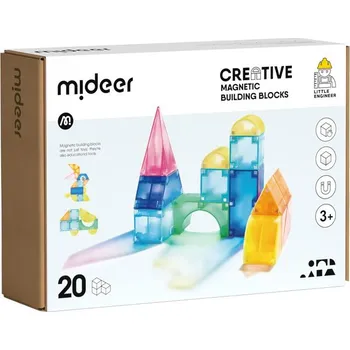 ostatní stavebnice Magnetická stavebnice kostky 20 ks MiDeer - Cubes 3+