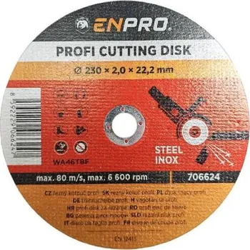 Řezný kotouč Kotouč na kov řezný PROFI, Ø 230 x 2 x 22,2 mm, ENPRO