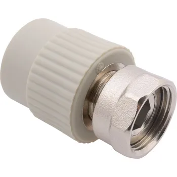 Vodovodní potrubí FV - plast PPR přechodka, ø 25 mm, převlečná matice G1 E223025