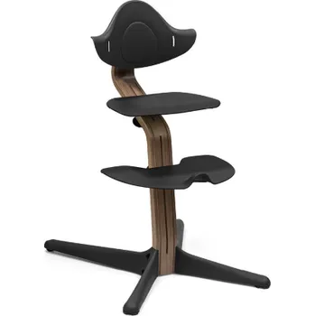 Jídelní židlička Stokke Nomi® chair WALNUT Black