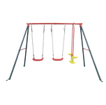 Chomik Dětská zahradní houpačka CHILL | barevná 290 cm