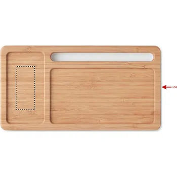 podložka Bezdrátově nabíjecí podložka 5 ORGANIZER PAD, 70x30mm Tamponový tisk, 4 barvy