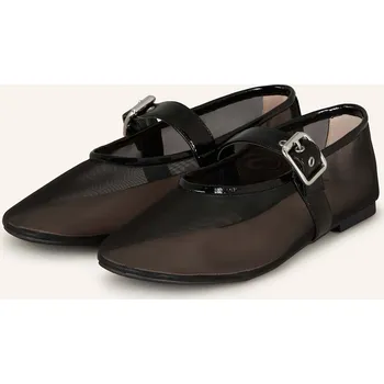 Dámské baleríny Unisa Dámské Baleríny Typu Mary Jane Belua, černá, 41