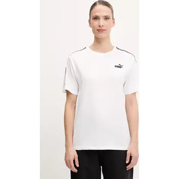 Dámské tričko Bavlněné tričko Puma 685009 bílá 00X, vel. XS