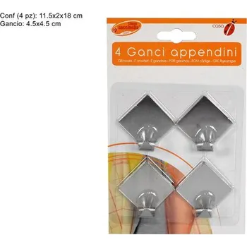 Věšák PROHOME - Háček sada 4ks