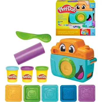 modelína a plastelína Hasbro PLAY-DOH Baby foťák a tvoření fotek kreativní set modelína s nástroji