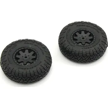 RC náhradní díl Pre-Glued Tires (2) Toyota 4Runner Kyosho Mini-Z 4X4 MX01 - expresní doprava