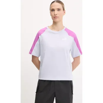 Dámské tričko Bavlněné tričko Puma dámské, modrá barva, 685041 685041. 05X, vel. L