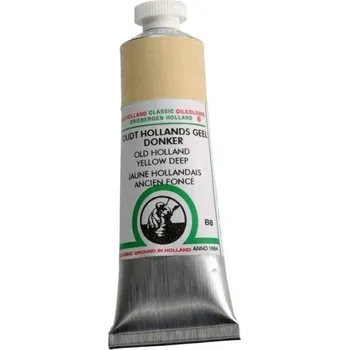 Olejová barva Olejová barva Old Holland B8 Old Holland Yellow Deep 225 ml