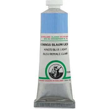 Olejová barva Olejová barva Old Holland B256 Kings blue light 125 ml
