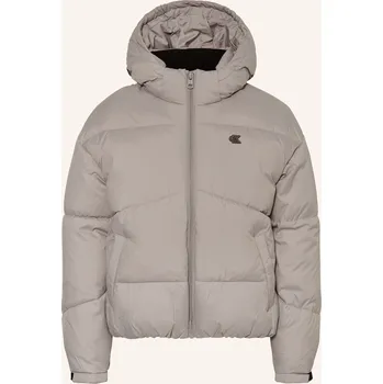 Calvin Klein Dívčí Prošívaná Bunda, béžová, 140