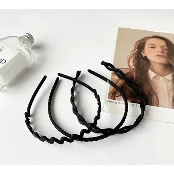 Čelenka Černá čelenka na vlasy pro muže i ženy | vlasové doplňky - 22 3ks