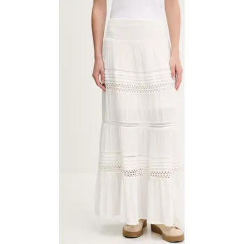 Dámská sukně Sukně Superdry béžová barva, maxi, áčková, W7210351A-71D W7210351A.71D 01X, vel. S