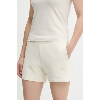 Dámské kraťasy Bavlněné šortky Puma dámské, béžová barva, high waist, 685020 685020. 01X, vel. XS
