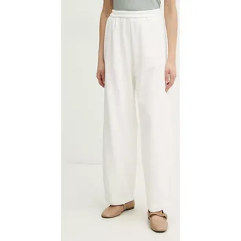 Dámské kalhoty Bavlněné tepláky Forte Forte 13636.my.pants bílá 00X, vel. 40