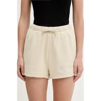 Dámské kraťasy Bavlněné šortky IRO dámské, béžová barva, s aplikací, high waist, WF30OCRESIA 01X, vel. XS