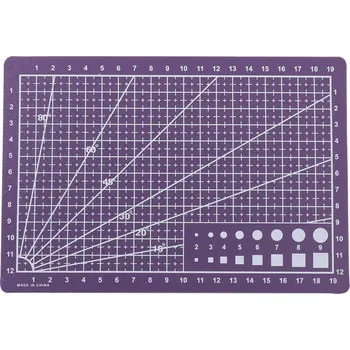 Řezací podložka Řezací podložka pvc pro šití a diy | pracovní deska - fialová