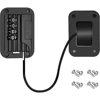 Dětský bezpečnostní prvek Bezpečnostní zámek na lednici a skříň pro děti | dětská pojistka, bezpečnostní zámek - Nova černá