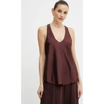 Dámská halenka Hedvábná halenka Forte Forte 9929.my.top burgundské 93X, vel. 40