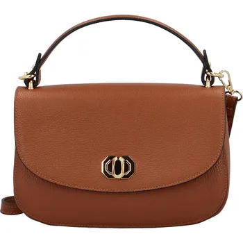 Kabelka Dámská kožená crossbody koňaková - Delami Kamryn koňak