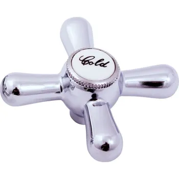 RAV Slezák Retro Rukojeť, chrom, vhodné pro: vršky s připojením 1/2", označení studené vody&nbsp;FKR1001