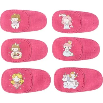 Karnevalová maska 6 ks klapka na oko pro děti s tupozrakostí | oční klapka, dětská maska - Jak ukazuje obrázek-350852