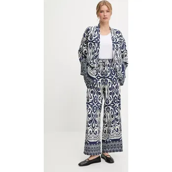 Dámské kalhoty Sako a kalhoty Answear.LAB QED3555.ums námořnická modř 59X, vel. M/L