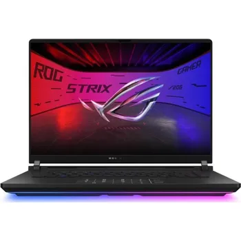 Notebook ASUS NTB ROG Strix SCAR 16 (G635LW-NEBULA025X), Ultra 9-275HX, 16" 2560 x 1600, 16GB, 2TB SSD, RTX 5080, W11 Pro, Black
