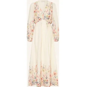 Dámské šaty Neo Noir Dámské Šaty Silfi, krémová / červená / žlutá, 36