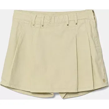 Dámská sukně Dětská džínová kalhotová sukně Guess béžová barva, mini, J5GD31 WH6L0 J5GD31.WH6L0.PPYA 12X, vel. 136-146