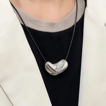 Náhrdelník Elegantní dámský náhrdelník s kovovým přívěskem | módní doplněk - C5219-2