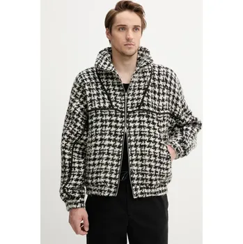 Pánská softshellová bunda Bunda s příměsí vlny IRO MP137WYAT černá 99X, vel. M