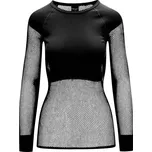 Dámské funkční triko Brynje of Norway Lady Wool Thermo Shirt w/inlay Velikost: M / Barva: černá