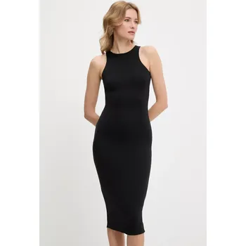 Dámské šaty Šaty Answear.LAB černá barva, mini, přiléhavé vd1684.1.fjk 99X, vel. L/XL