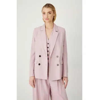 Dámské sako Sako s příměsí lnu Medicine dámské, růžová barva RS25.KZD900 34X, vel. M