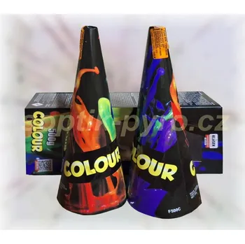 Zábavní pyrotechnika fontána Vulkán 500 - colour (balení 2 kusy) (zábavní pyrotechnika kategorie F3 (prodejné od 21 let))