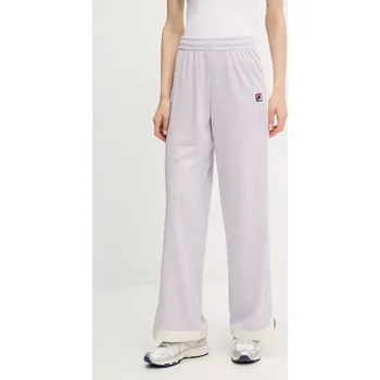 Tepláky Fila Lorce dámské, fialová barva, FAW1012 04X, vel. XS