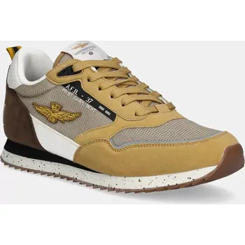 Pánské tenisky Sneakers boty Aeronautica Militare SC288CT3545 hnědá barva, SC288CT3545 SC288CT3545.94638 84X, EUR 42