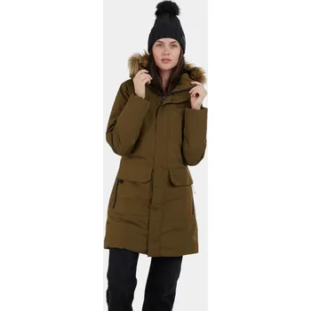 FUNDANGO Dámská zimní bunda Georgina M ZELENÁ