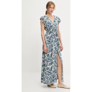 Dámské šaty Šaty Answear.LAB modrá barva, maxi N2.HMS 55X, vel. M