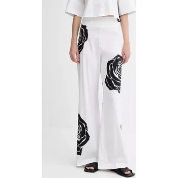 Dámské kalhoty Kalhoty Blugirl Blumarine RA5042.T2993 bílá 00X, vel. 34