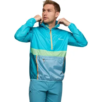 Pánská větrovka Pánská bunda Cotopaxi Teca Half-Zip Windbreaker Velikost: S / Barva: světle modrá