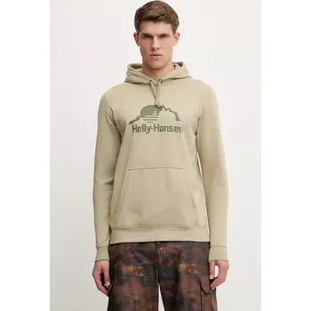 Pánská mikina Helly Hansen mikina 62975 zelená 91X, vel. S