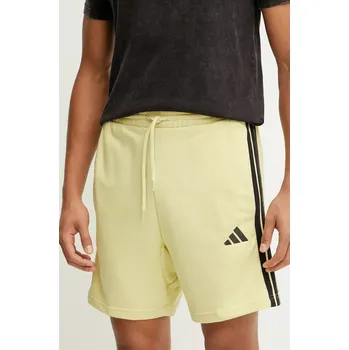 Kraťasy adidas Essentials pánské, žlutá barva, JE6420 10X, vel. M