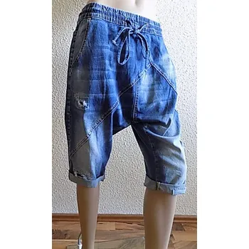 Dámské džíny Džíny pod kolena široké S.Woman