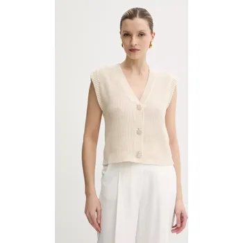 Dámská vesta Bavlněná vesta Morgan MROAD béžová 01X, vel. XS