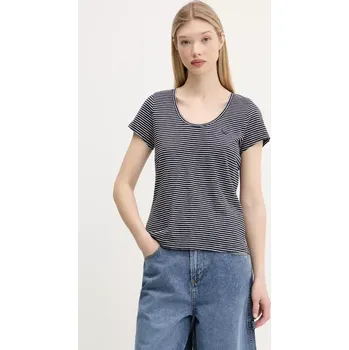 Tričko Superdry dámské, tmavomodrá barva, W1011381A-F1Q W1011381A.F1Q 59X, vel. L