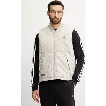 Pánská bunda Vesta adidas x Mercedes pánská, béžová barva, přechodná, JW3085 01X, vel. S
