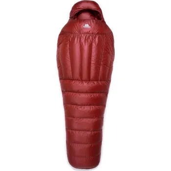 Spacák Mountain equipment Xenith III Long Barva: merlot, Velikost: Levý zip