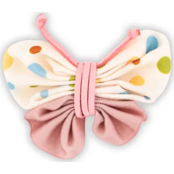 Sponka klip do vlasů růžový motýlek Busy Lizzie - Butterfly